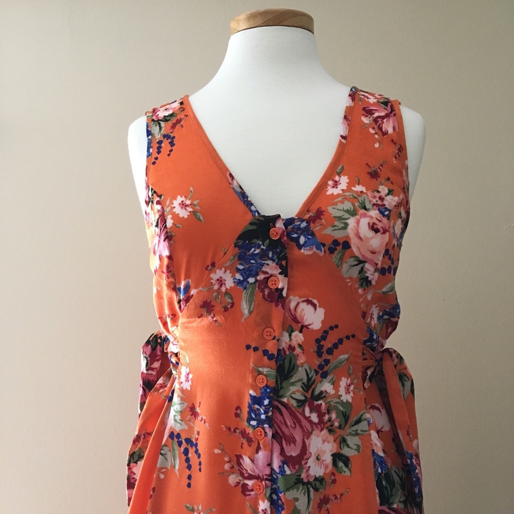 Band of Gypsies Naomi Dress Floral Print